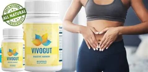 Diagram showing how VivoGut supports digestion and gut balance